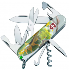 Ніж Victorinox Swiss Army Climber Zodiac Зелена змія