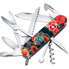Ніж Victorinox Swiss Army Huntsman Design Принт Китайський дракон