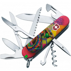 Нож Victorinox Swiss Army Huntsman Design Принт Змея-тенисист