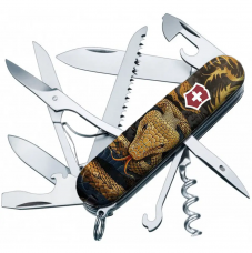 Нож Victorinox Swiss Army Huntsman Design Принт Деревянная змея