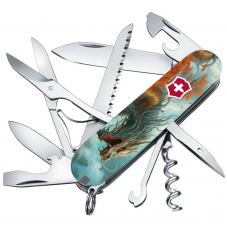 Ніж Victorinox Swiss Army Huntsman Design Бойовий дракон 
