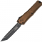 Ніж Microtech Combat Troodon Gen III Tanto Black, Tan