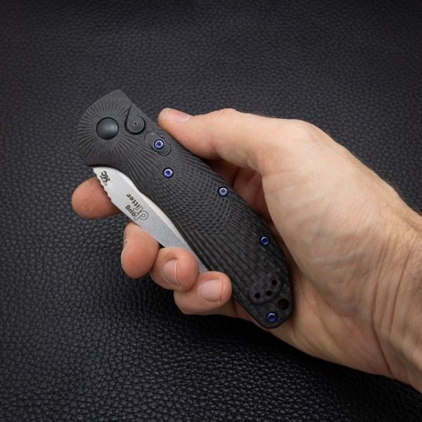 Нож Hogue Doug Ritter Auto-RSK Carbon Fiber, MagnaCut, Limited Edition