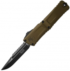 Нож Microtech Combat Troodon Gen III Interceptor Black Blade, OD Green