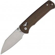 Нож CJRB Hectare-Alt, AR-SFII, Micarta Od green 