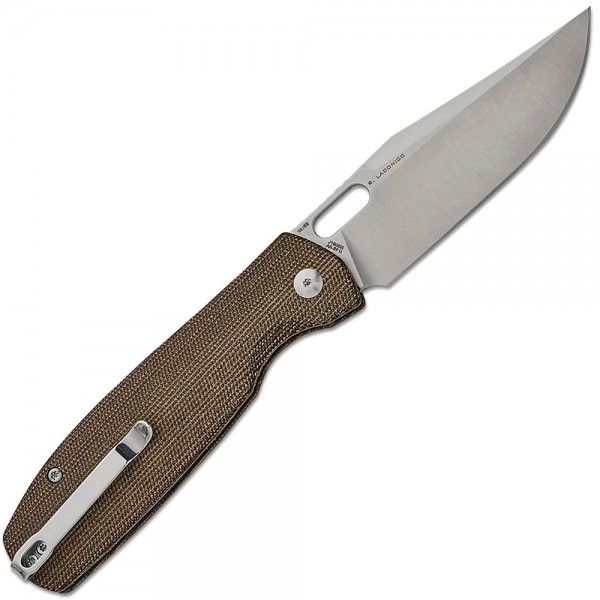 Нож CJRB Prado, AR-SFII, Micarta Od green