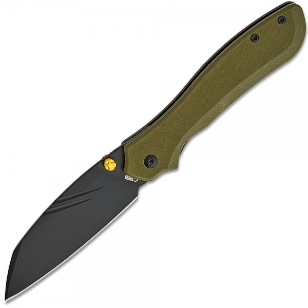 Нож CRJB Fugly Black Blade, AR-RPM9, G10 Green