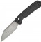Нож CJRB Pyrite-Light, Damascus, FRN Black
