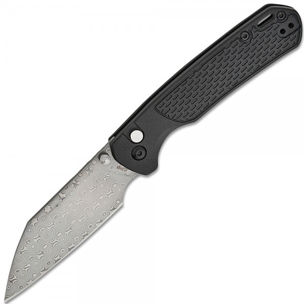 Нож CJRB Pyrite-Light, Damascus, FRN Black