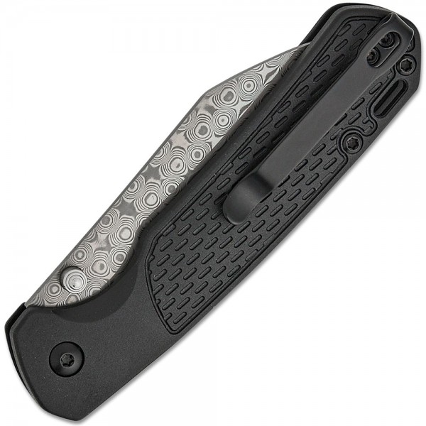 Нож CJRB Pyrite-Light, Damascus, FRN Black