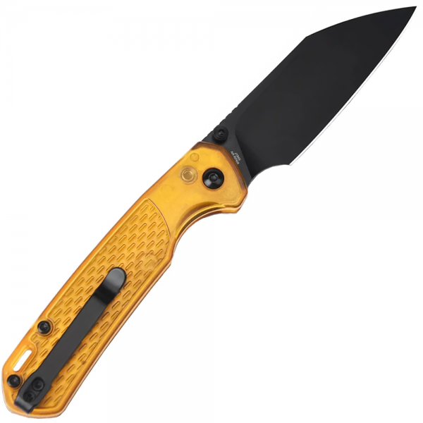 Нож CJRB Pyrite-Light, Black Blade, AR-RPM9, FRN Yellow