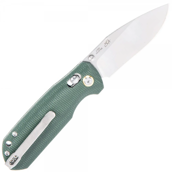 Нож CJRB Maximal, AR-RPM9, Micarta Green