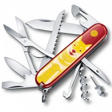 Нож Victorinox Swiss Army Huntsman Красный в подарочной упаковке "Год собаки 2018"