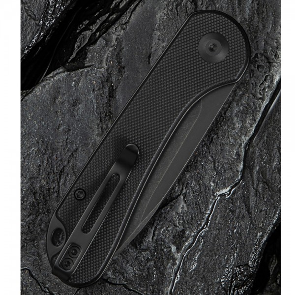 Нож Civivi Elementum Slip Joint Black C18062AJ-1