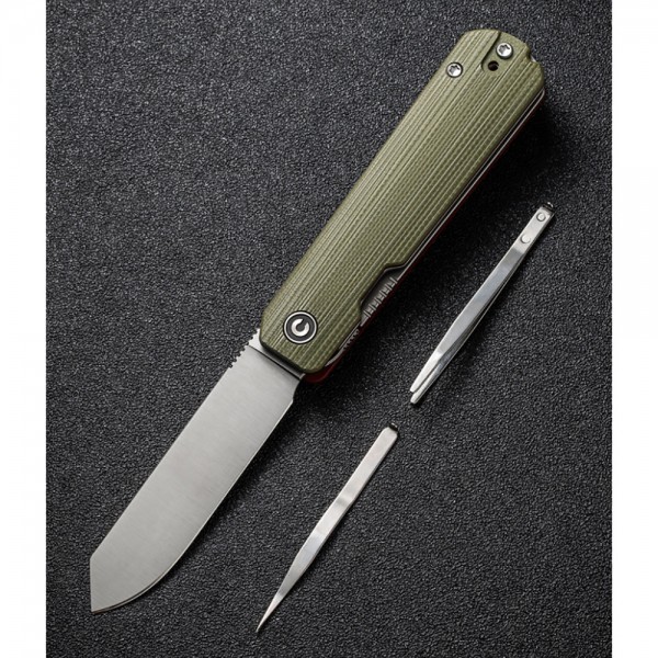 Нож Civivi Sendy Milled Green/Red C21004B-1
