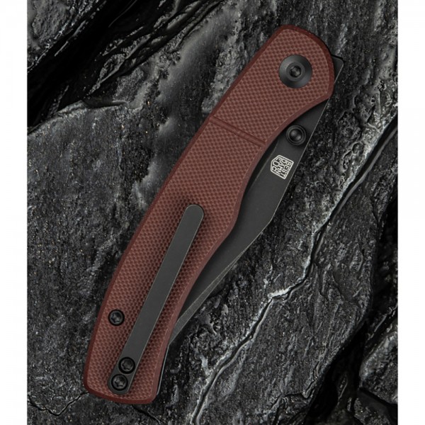 Нож Civivi Clingman Burgundy C23065-2