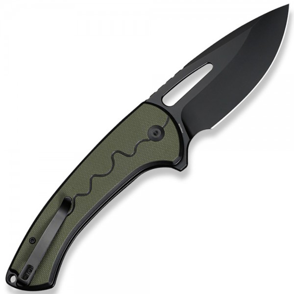 Нож Sencut Squiggy Black/Green S24082A-2