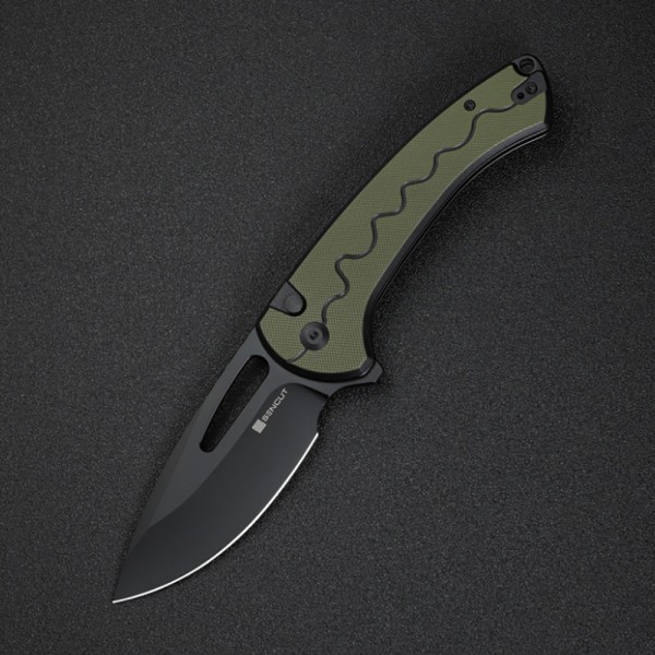 Нож Sencut Squiggy Black/Green S24082A-2