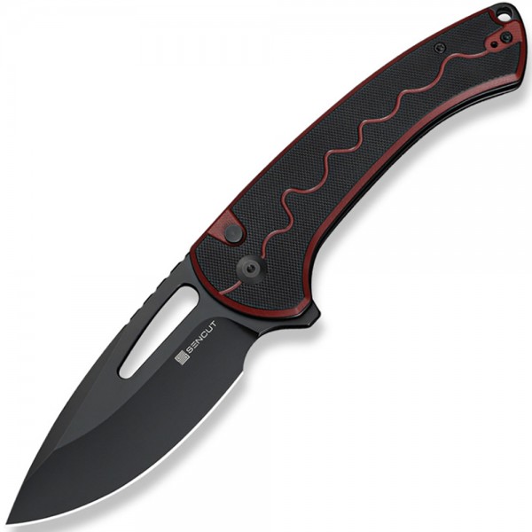 Нож Sencut Squiggy Burgundy/Black S24082A-3