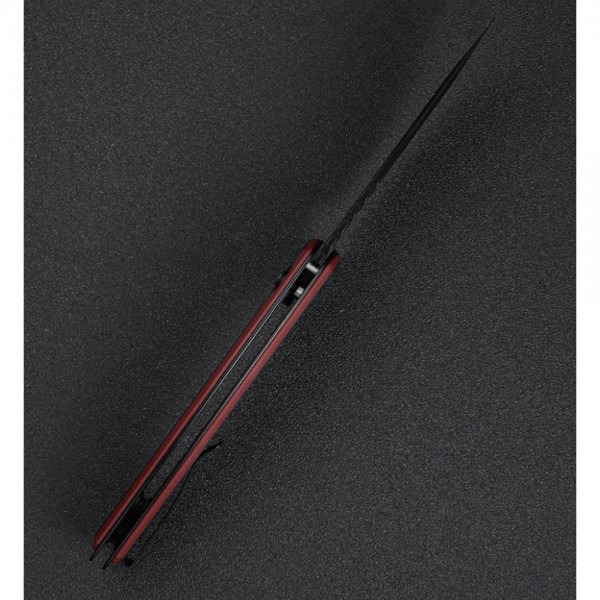 Нож Sencut Squiggy Burgundy/Black S24082A-3