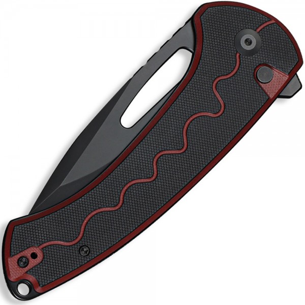 Нож Sencut Squiggy Burgundy/Black S24082A-3
