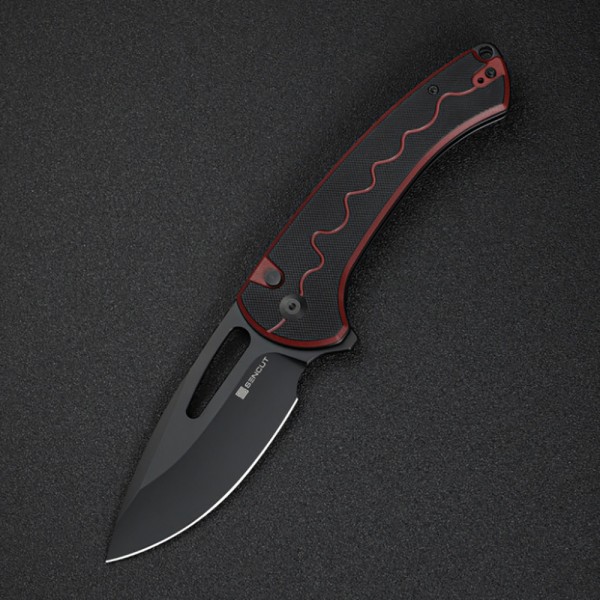 Нож Sencut Squiggy Burgundy/Black S24082A-3
