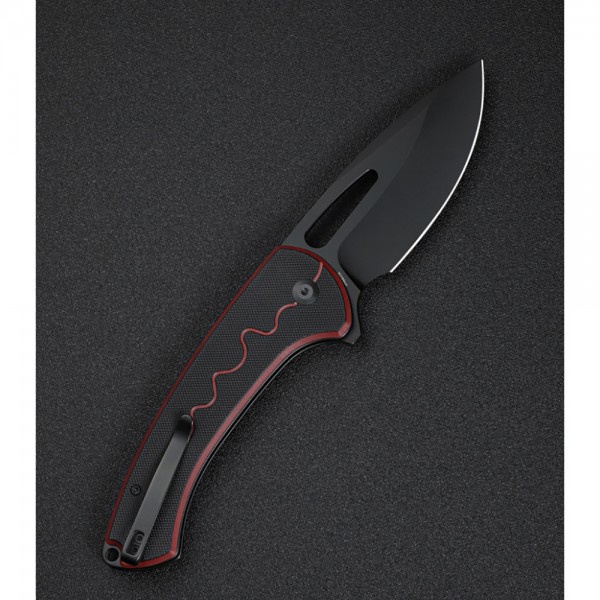 Нож Sencut Squiggy Burgundy/Black S24082A-3