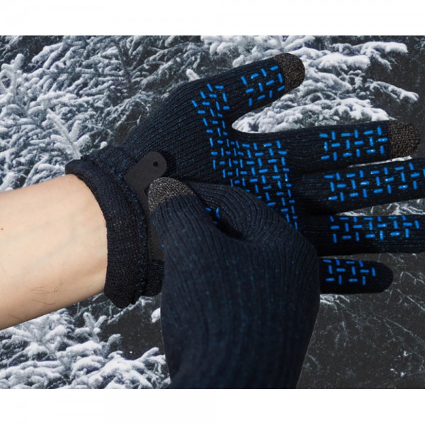 Перчатки водонепроницаемые Dexshell ThermFit 3.0 Gloves, темно-голубые, размер M