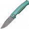 Нож Boker 1969 Mach-1 Damast Green