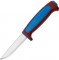 Нож Morakniv Basic 511, Color of the year 2025 Blue/Dala red