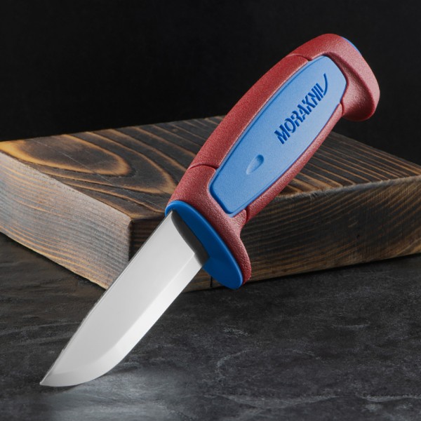 Нож Morakniv Basic 511, Color of the year 2025 Blue/Dala red