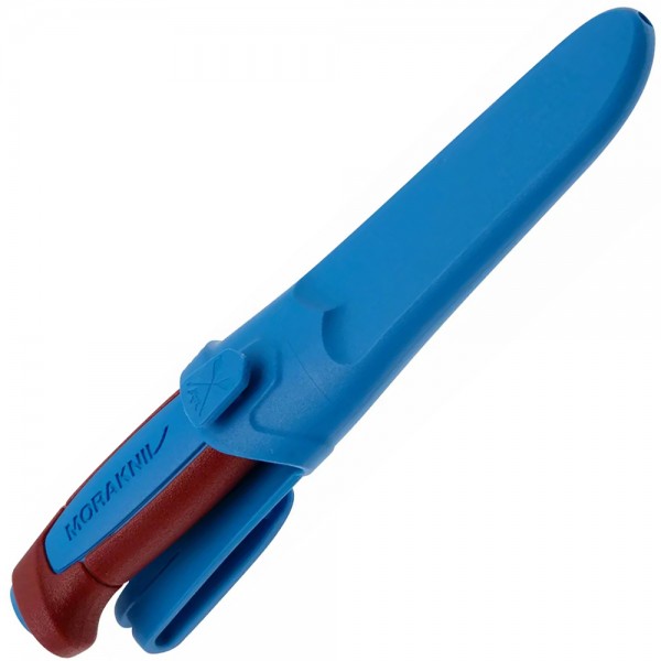 Нож Morakniv Basic 511, Color of the year 2025 Blue/Dala red