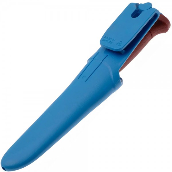 Нож Morakniv Basic 511, Color of the year 2025 Blue/Dala red