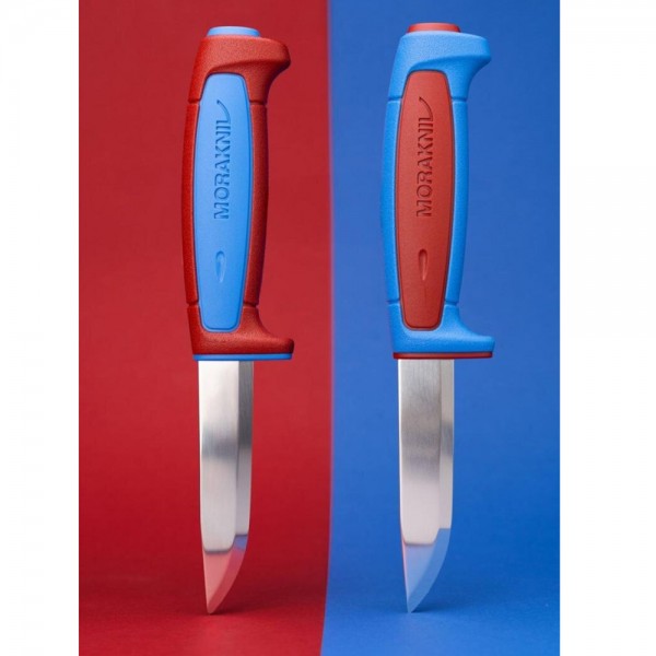 Нож Morakniv Basic 511, Color of the year 2025 Blue/Dala red