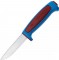 Ніж Morakniv Basic 546, Color of the year 2025 Dala red/blue