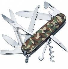 Нож Victorinox Swiss Army Huntsman Green camouflage 1.3713.94