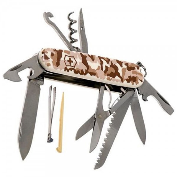 Нож Victorinox Swiss Army Huntsman Desert camouflage 1.3713.941