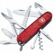 Нож Victorinox Swiss Army Huntsman Прозрачный красный 1.3713.T