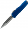 Ніж Microtech Cypher II D/E Stonewash Standard Blue