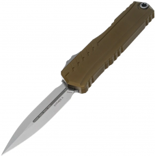 Нож Microtech Cypher II D/E Stonewash Standard Od green