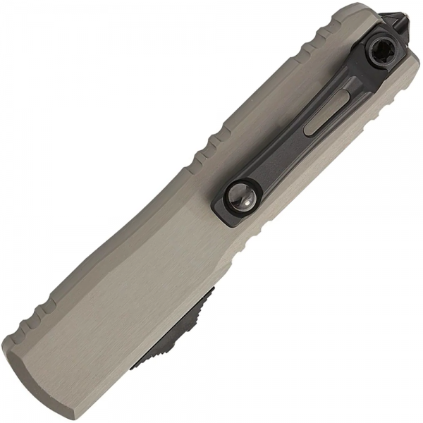 Ніж Microtech Ultratech GEN III ZBP D/E Black Natural Clear, серейтор