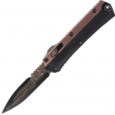 Нож Microtech Marfione Select Glykon Rose Gold w/ Rose Gold PVD Accent Black