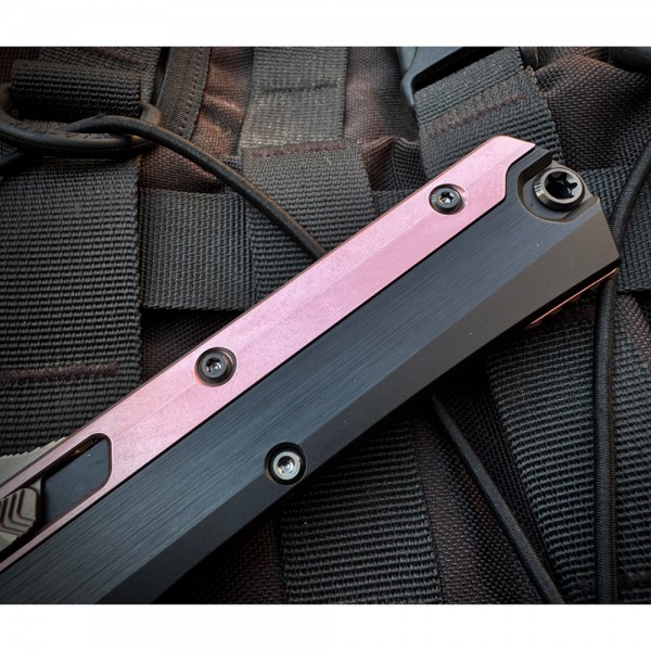 Нож Microtech Marfione Select Glykon Rose Gold w/ Rose Gold PVD Accent Black