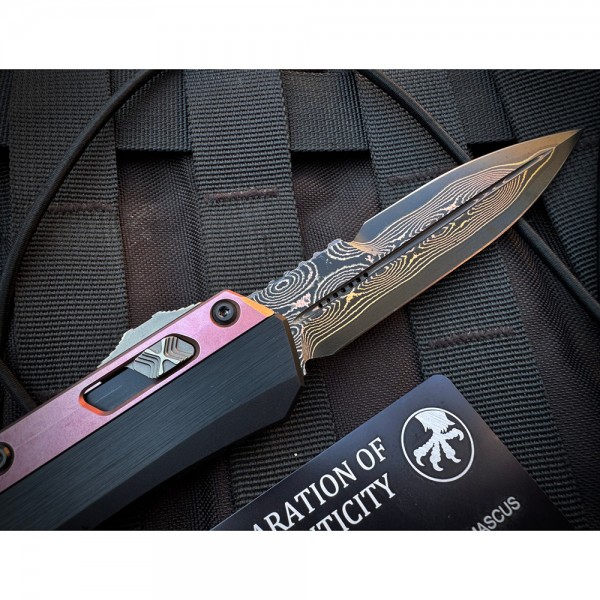 Нож Microtech Marfione Select Glykon Rose Gold w/ Rose Gold PVD Accent Black