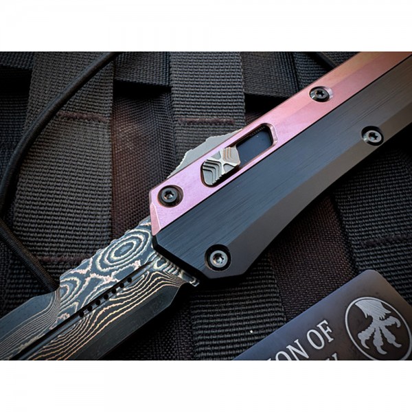 Нож Microtech Marfione Select Glykon Rose Gold w/ Rose Gold PVD Accent Black