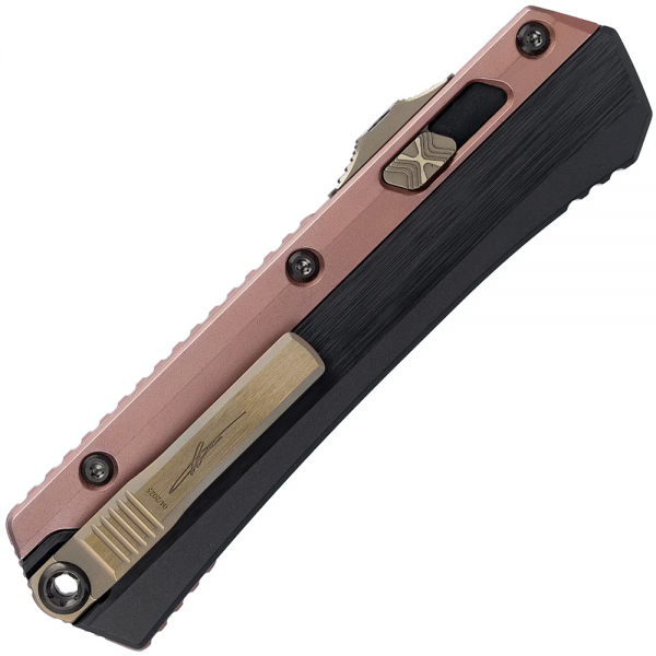 Нож Microtech Marfione Select Glykon Rose Gold w/ Rose Gold PVD Accent Black