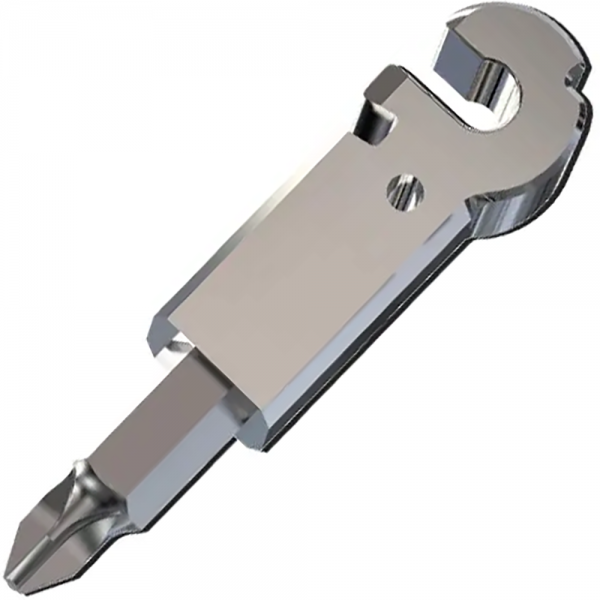 Сменный инструмент FTS4-1 к мультитулу Roxon Flex S804 (отвертка крестовая - адаптер для бит)