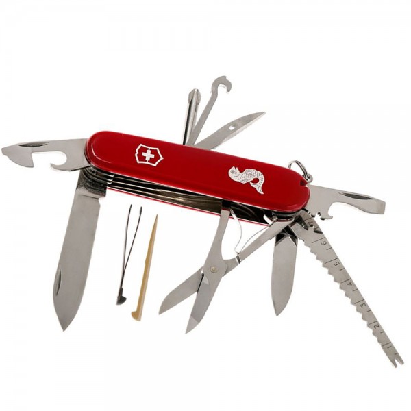 Нож Victorinox Swiss Army Fisherman Красный 1.4733.72