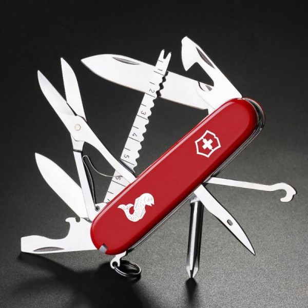 Нож Victorinox Swiss Army Fisherman Красный 1.4733.72
