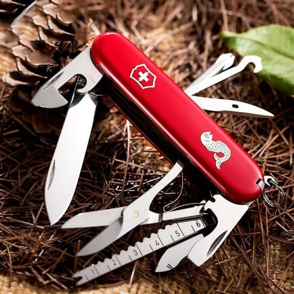 Нож Victorinox Swiss Army Fisherman Красный 1.4733.72